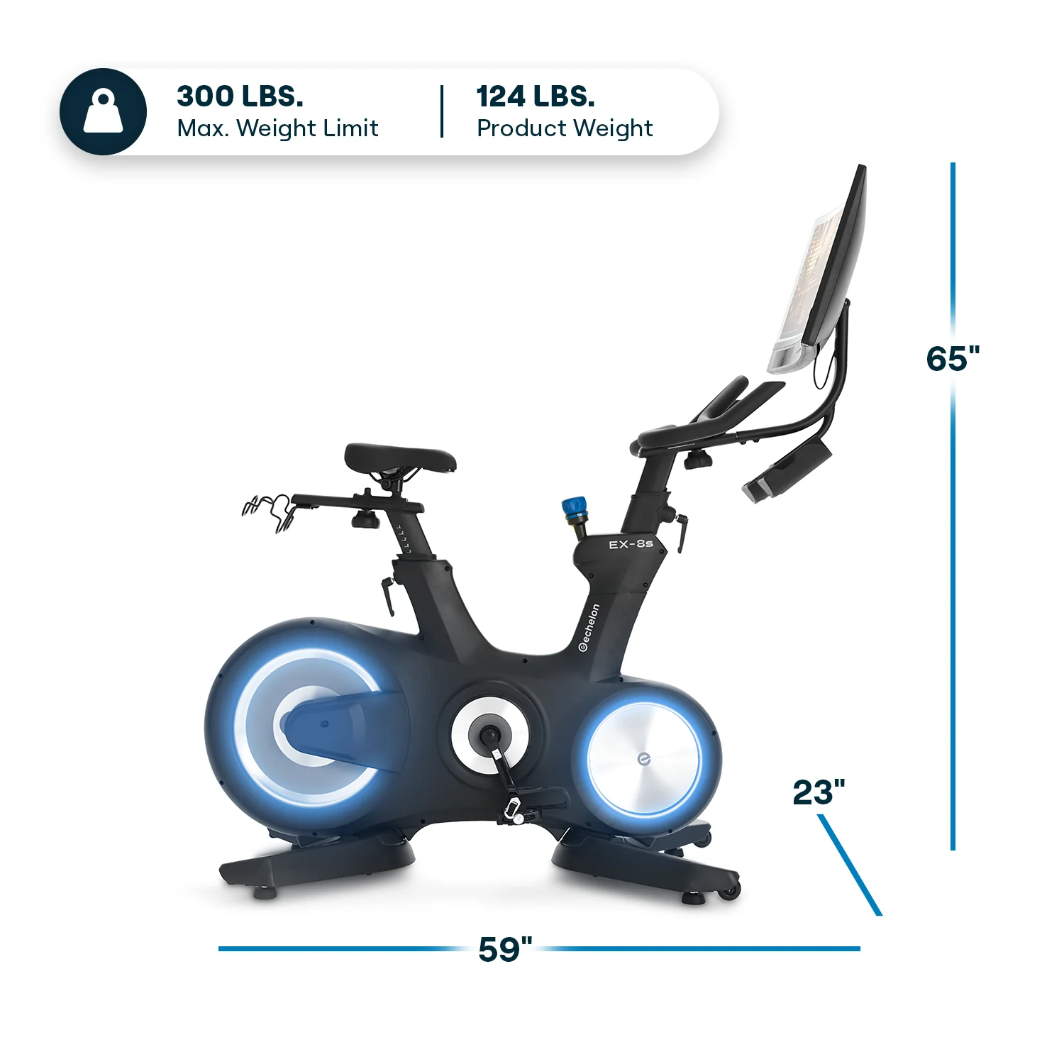 Echelon EX-8s Smart Connect Bike 2 Echelon EX-8s Smart Connect Bike
