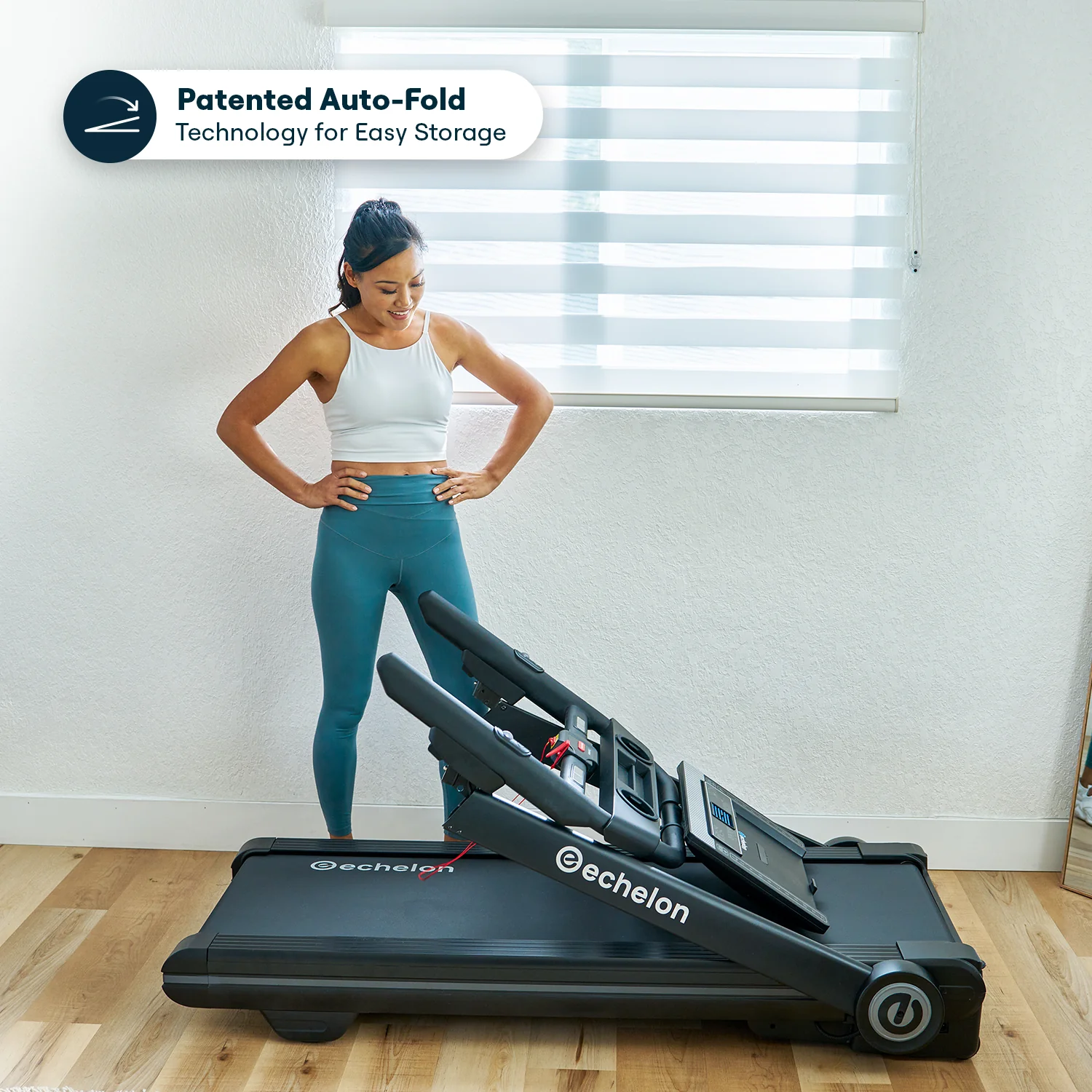 Echelon Stride-6™ Auto-Fold Connected Treadmill 10 Echelon Stride-6™ Auto-Fold Connected Treadmill