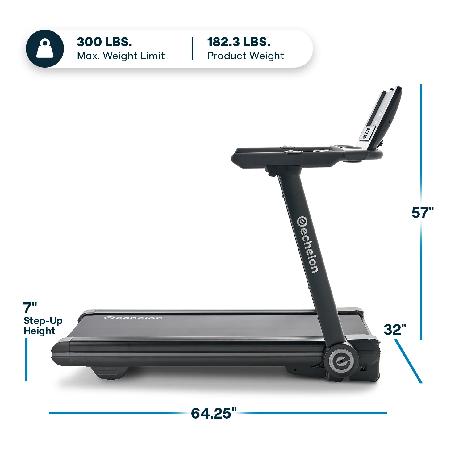 Echelon Stride-6™ Auto-Fold Connected Treadmill 11 Echelon Stride-6™ Auto-Fold Connected Treadmill