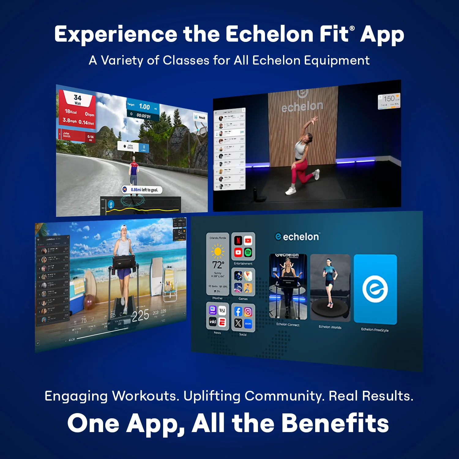 Echelon Stride-6™ Auto-Fold Connected Treadmill 15 Echelon Stride-6™ Auto-Fold Connected Treadmill