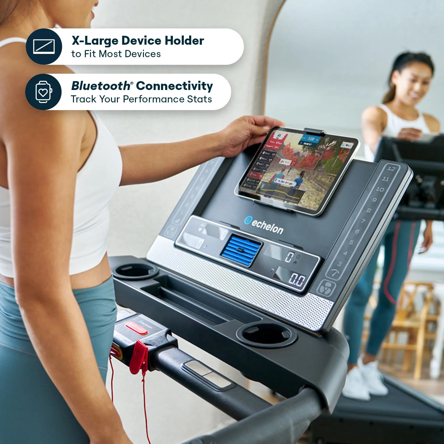 Echelon Stride-6™ Auto-Fold Connected Treadmill