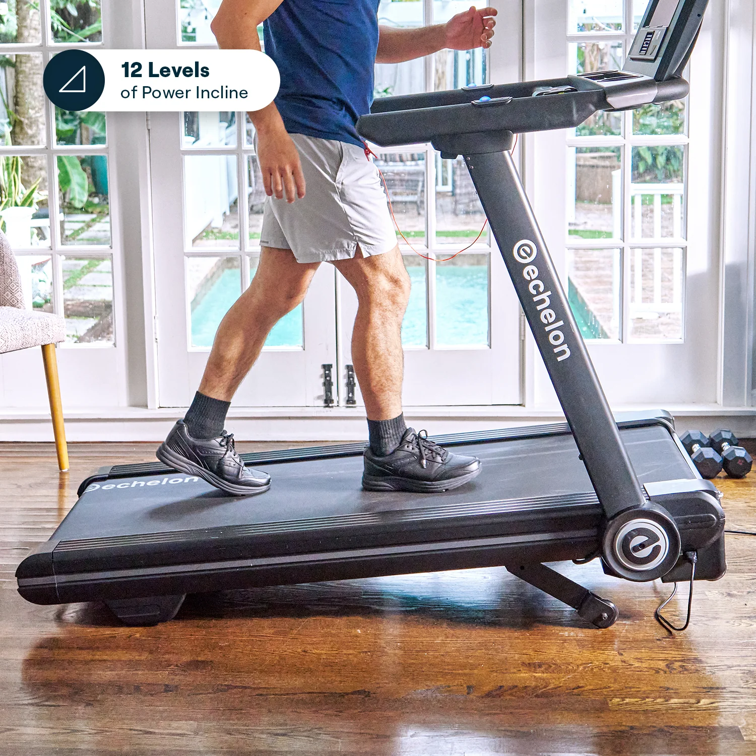 Echelon Stride-6™ Auto-Fold Connected Treadmill 8 Echelon Stride-6™ Auto-Fold Connected Treadmill