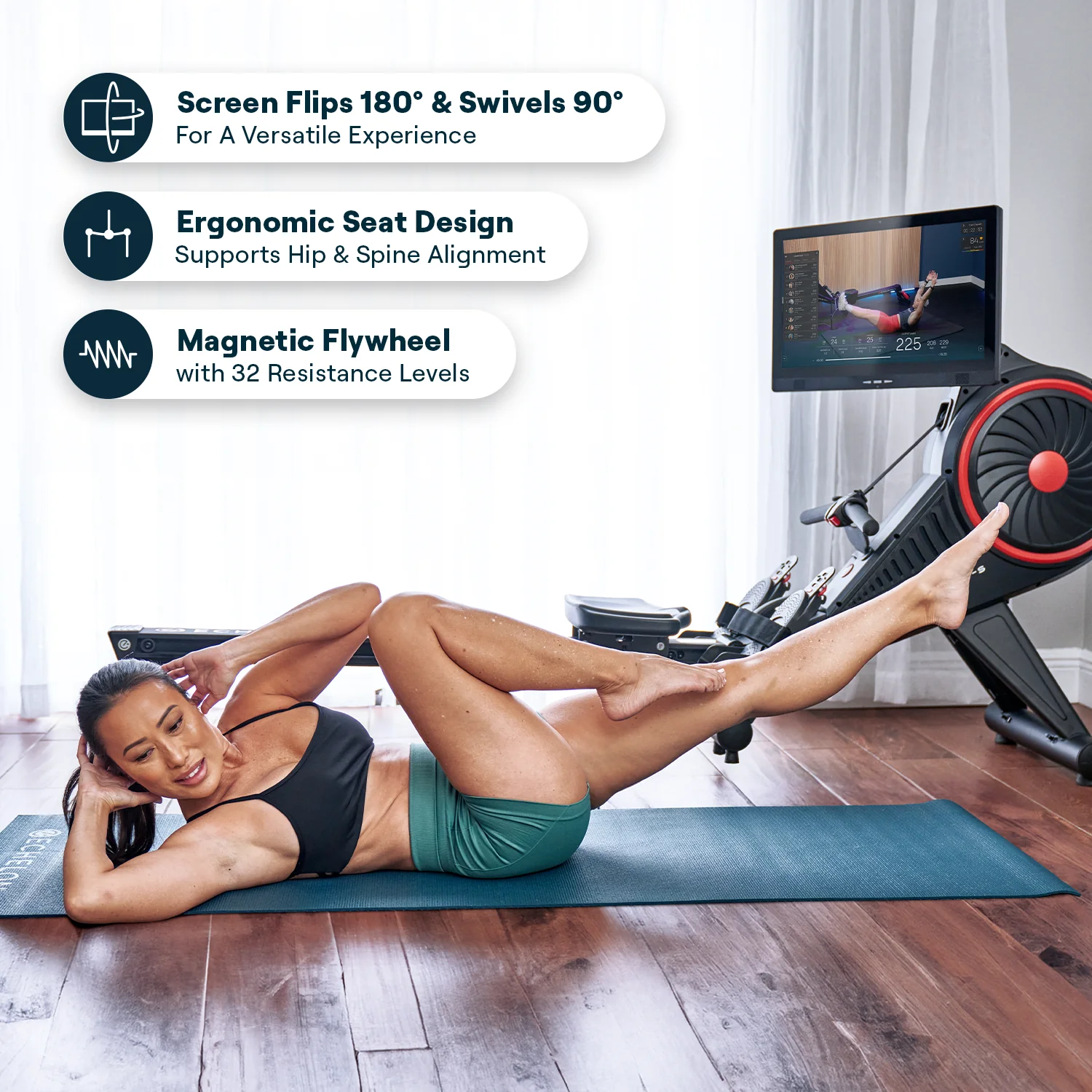 Echelon Row-s Smart Rowing Machine 9 Echelon Row-s Smart Rowing Machine