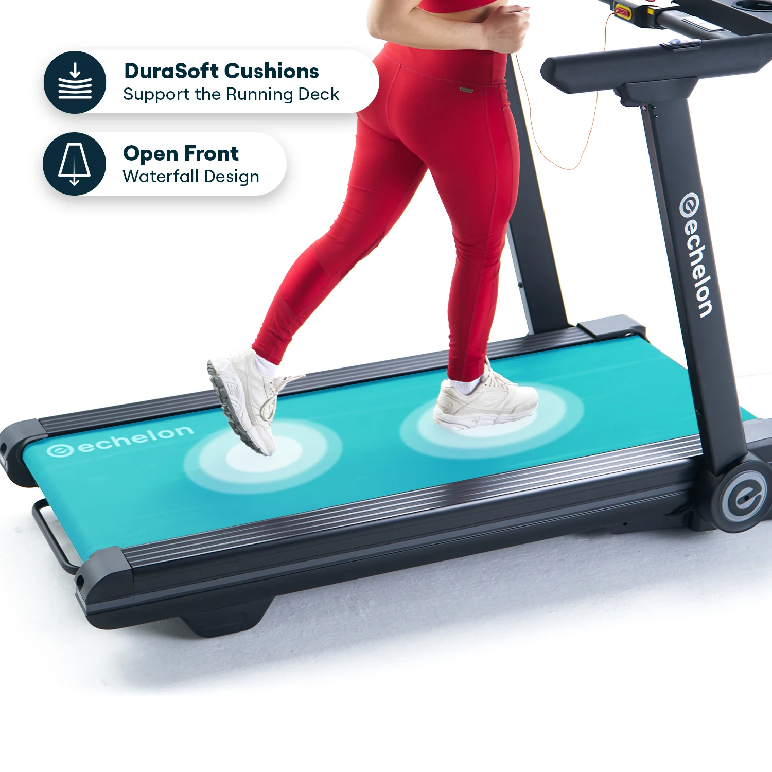 Echelon Stride-6s™ Auto-Fold Connected Treadmill - 10″ HD Touchscreen 4 Echelon Stride-6s™ Auto-Fold Connected Treadmill - 10″ HD Touchscreen