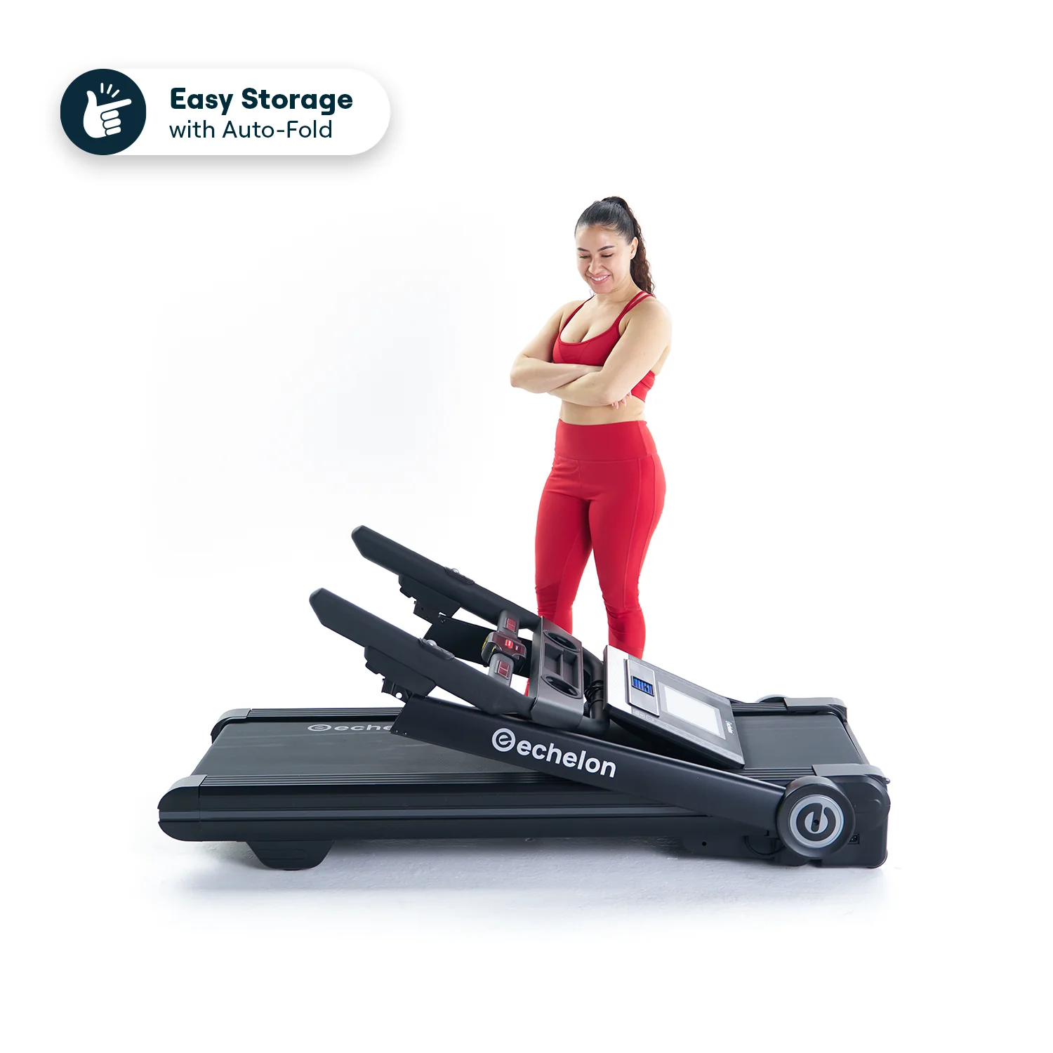 Echelon Stride-6s™ Auto-Fold Connected Treadmill - 10″ HD Touchscreen 9 Echelon Stride-6s™ Auto-Fold Connected Treadmill - 10″ HD Touchscreen