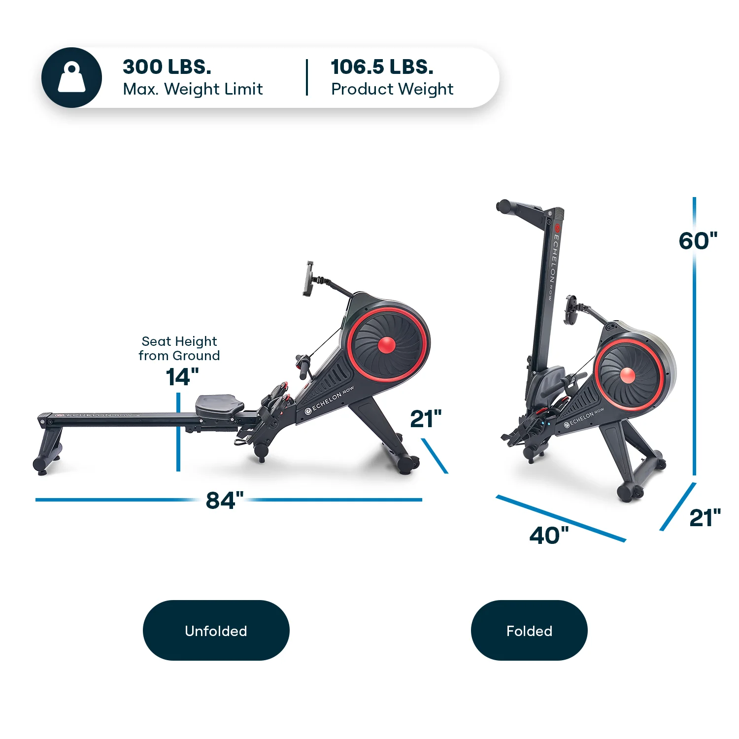 Echelon Row Smart Home Rower